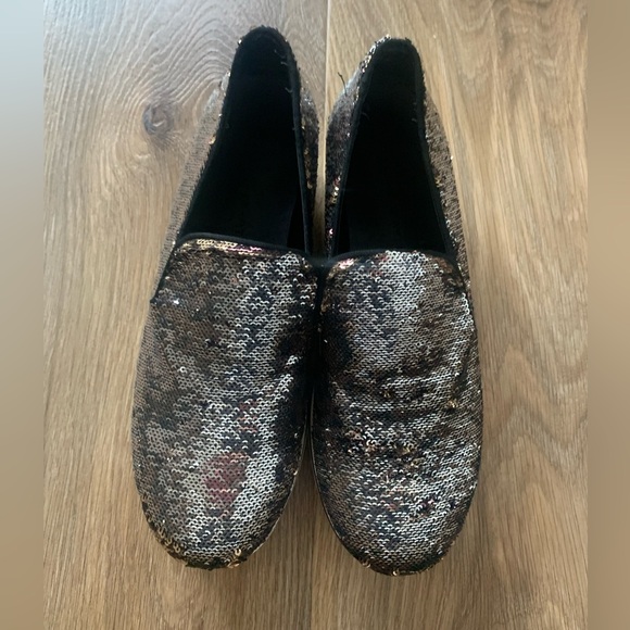 Stella McCartney Binx Sequin Platform Shoes Multicolor Womens 39 US 9 Sneakers - Picture 5 of 12